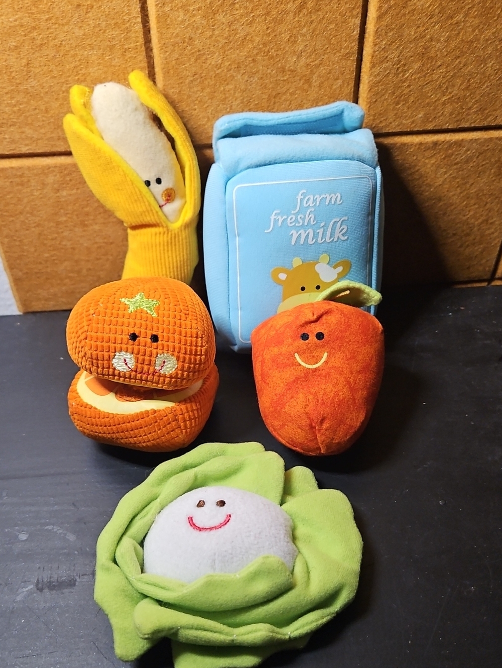 5 Food Plushies